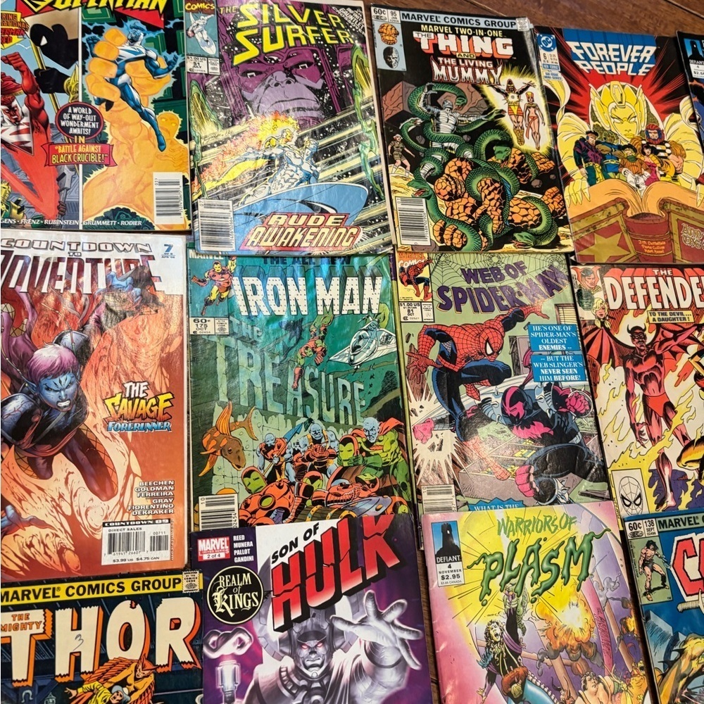 Vintage Collection of 23 Comic Books Marvel - Picture 4 of 10